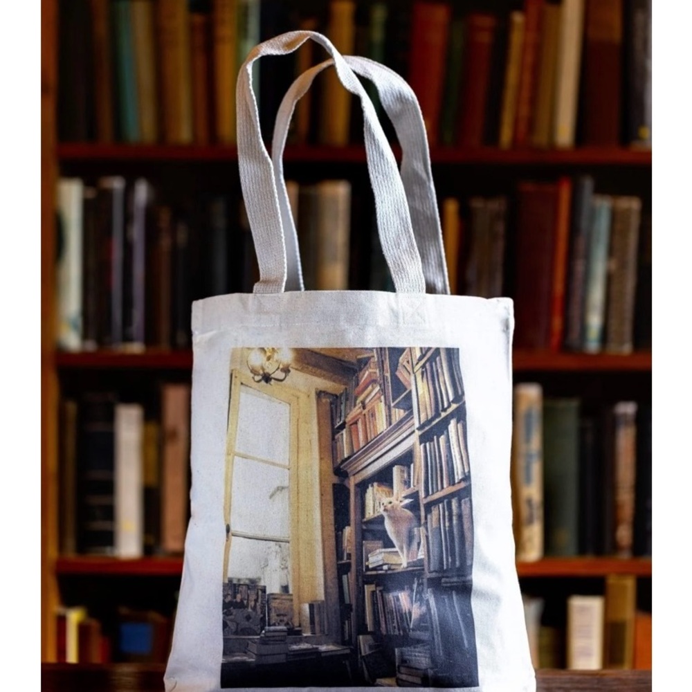 Shakespeare & co kitty tote bag Last one